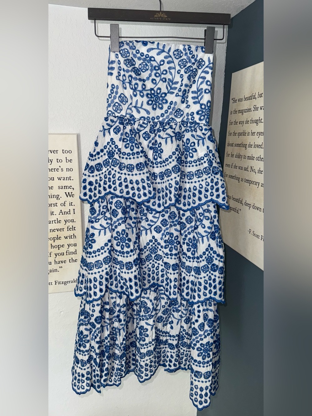 Altar’d State Strapless Dress Updated!! - Picture 2 of 15